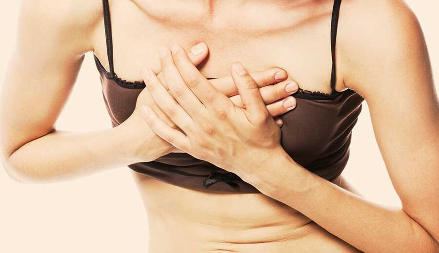 akut göğüs ağrısı meme osteokondrozunun nedeni olabilir